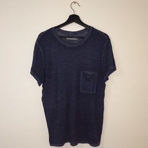 Blue short sleeve shirt✨